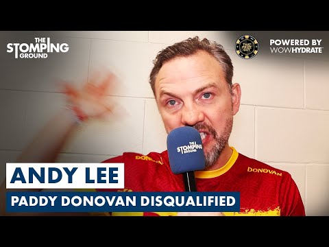 “YOU’RE ABSOLUTELY SHOCKING!” – Andy Lee FUMES at Referee Marcus McDonnell After Paddy Donovan DQ