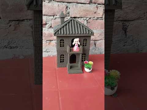 Beautiful mud house 🏠 || #clayhouse #mudhouse #craft