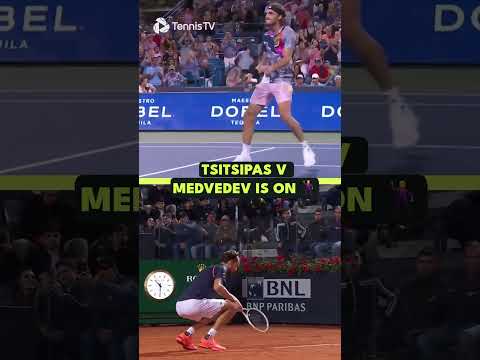 Next Chapter Tsitsipas Medvedev Dance Battle in the Vienna Semi-Finals 🕺