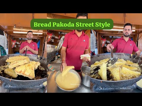 Desi Street Style Bread Pakoda | Kolhapur Street Food | Street Food India