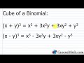 Expansion and Properties of Binomials