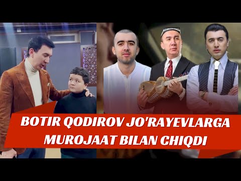 TEZKOR Botir Qodirov chidab turolmadi. BOTIR QODIROV YANA MUROJAAT BILAN CHIQDI.