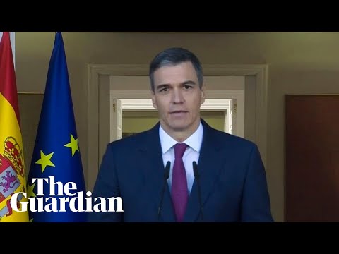 Spain's Pedro Sánchez says he will stay on as PM