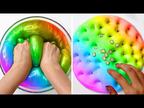 1 Hour of Satisfying Vídeos de Slime: Relaxing ASMR Triggers #2748