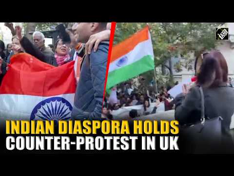 Indian Diaspora Holds Counter-Protest in London in <strong>Support</strong> <strong>of</strong> PM Modi
