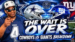 IT'S FINALLY HERE!: The Angry Cowboys Fan's Week 1 Breakdown- Cowboys vs Giants