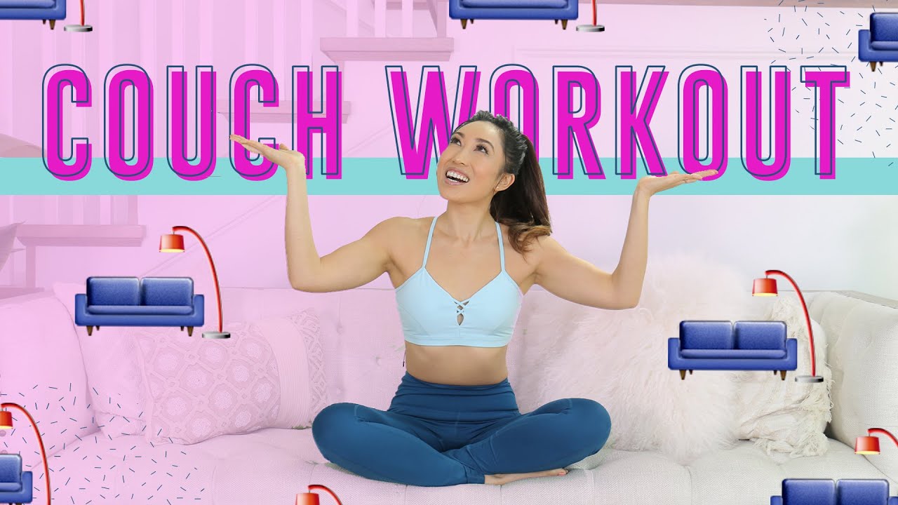 At Home Total Body Slimming Workout - Using Only a Couch! - Blogilates
