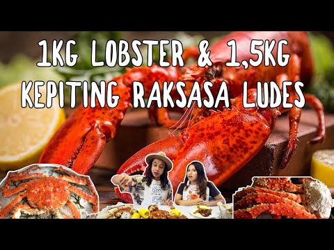 Gila! 1kg Lobster Kanada + 1,5 Kepiting Raksasa Alaska Ludes! ft. Shelly Che