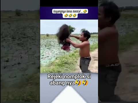 Hantunya kena mental #ngakak 😁