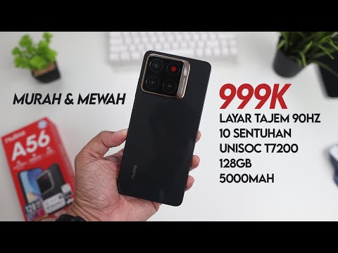 999K TERLALU MEWAH! UNBOXING NUBIA A56 INDONESIA