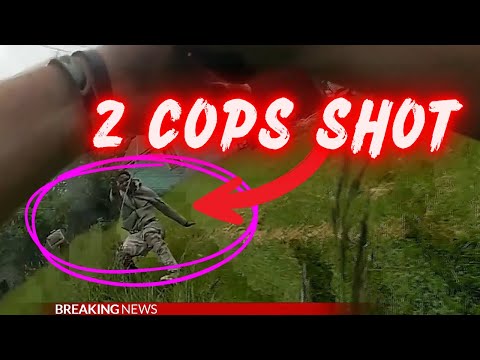 BODYCAM RELEASED: 2 Ohio Officers SHOT in Traffic Stop | Dixon on the RUN