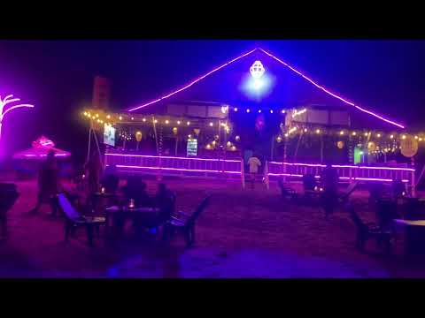 Anjuna Beach Goa Night Life || Goa Night Beach 2025 🏝️