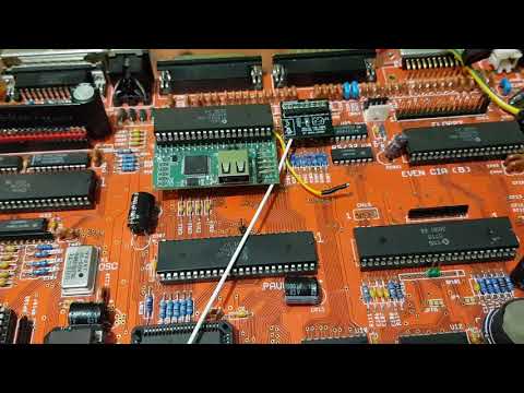 Testing my kickstart adapter for Amiga 500/1000 and 2000