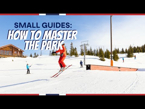 Ski lessons, try the ski park