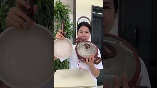 Panci maroon anti lengket, anti karat dan anti gores, sekali payment dapat 2 ya