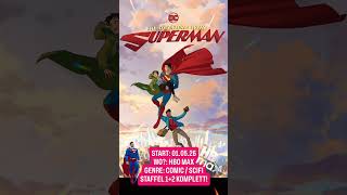 S1+2 der Cartoonserie MY ADVENTURES WITH SUPERMAN läuft seit d. 01.05.26 bei HBO Max #superman