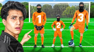 تحدي تخمين حارس المرمى المحترف