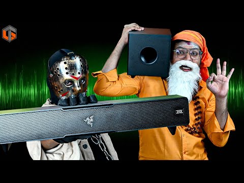 Jason vs TV Samiyar Vibe with Razer Leviathan V2 PC Gaming Sound Bar