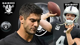 LAS VEGAS RAIDERS: Jimmy Garoppolo named better fit with Raiders than Derek Carr?