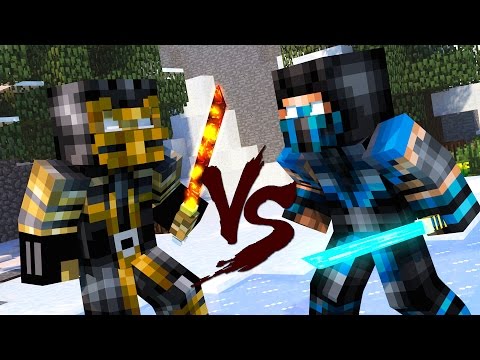 MORTAL KOMBAT COM TEXTURA - SKY WARS ( Minecraft ) C/ Afreim