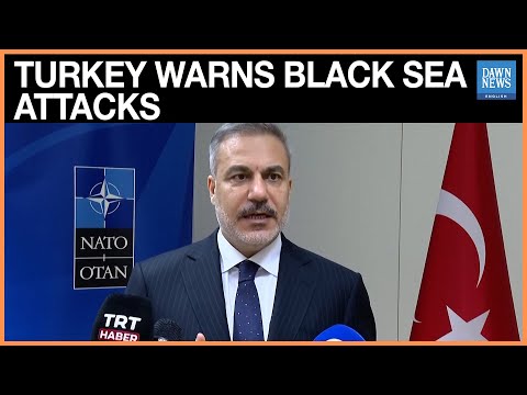 YouTube video thumbnail: Turkey Says 'Scary' Attacks on Vessels in Black Sea Threaten Safety and Commerce