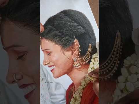 A3 size realistic portrait work #trending #realisticportrait #pencilportrait #artist #dailyartwork