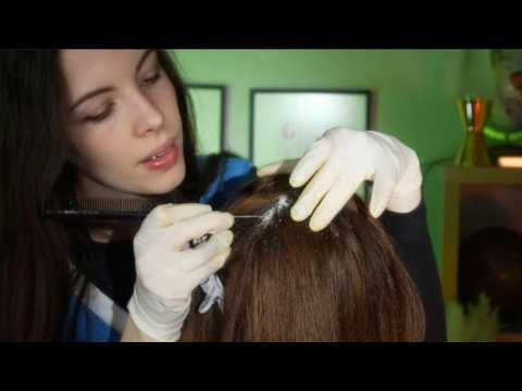 ASMR Satisfying Scalp Check & Dandruff Removal