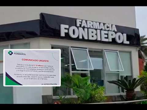 Farmacia Fonbiepol podría quedarse sin medicamentos por millonaria deuda