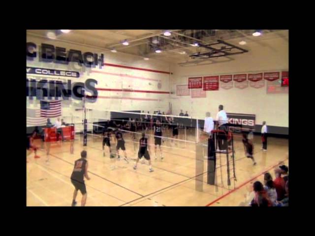 LBCC Men's Volleyball vs. Orange Coast College (Highlights) - February 24, 2012