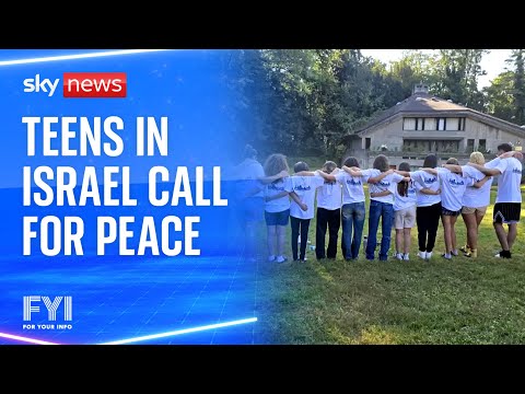 FYI: Teens call for peace in Israel-Hamas war