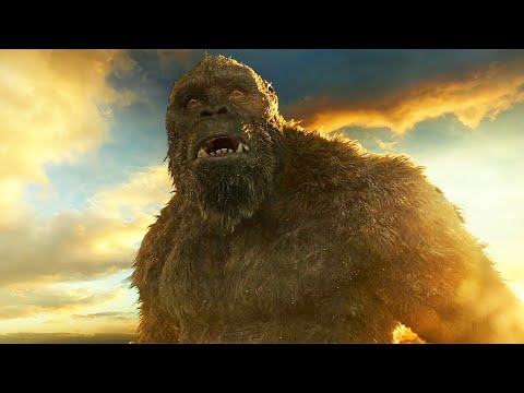 Godzilla Attacks Kong - Ocean Battle Scene - Godzilla vs. Kong (2021) Movie Clip HD