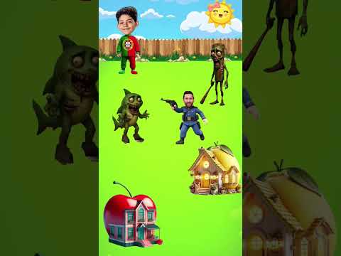 ¿En qué casa se esconde el padre de RonaldoJR?🤩 (Ronaldo,🐐 Mrbeast,😱 RonaldoJR)🤔#cartoon