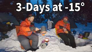 I Went Deep Winter Camping in the Remote Canadian Rockies