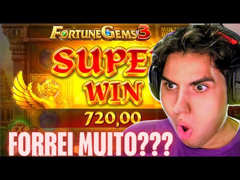 ♦️MAX WIN!? TENTEI A MAIOR FORRA NO FORTUNE GEMS 3, DEU BOM???♦️