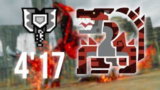 [MH4U] G3 The Sky is Falling 4'17 I Molten Tigrex vs Charge Blade