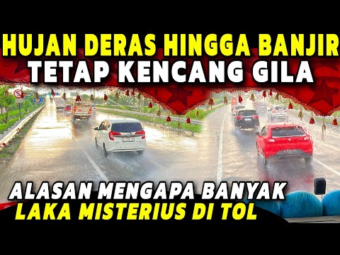 "MENANTANG MAUT KARENA JAM MEPET !! HUJAN EKSTRIM KENCANGNYA BUKAN MAIN ‼️" | Trip Report Bus BAGONG