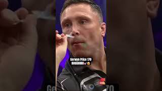 Gerwyn Price 170 BOOAHH 🎯😍 #gerwynprice #darts #saudiarabia #booo #ahhh #170 #bigfish #checkout