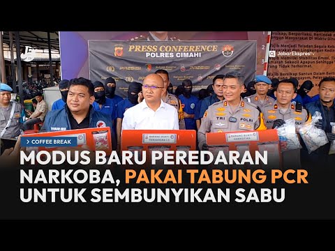 Modus Baru Peredaran Narkoba di Cimahi: Gunakan Tabung PCR untuk Sembunyikan Sabu