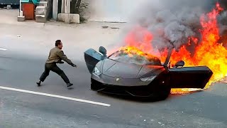 خسائر مكلفة جدا لو لم تصورها الكاميرات لما صدقها أحد !! 😱