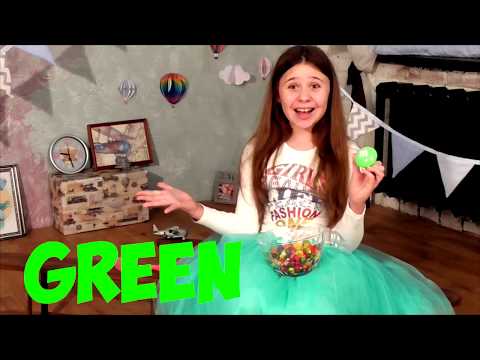 Funny Baby Steals M&M's IRL Learn Colors with Candy for Children Toddlers and Babies, Kids Pretend