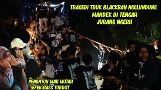 diluar dugaan tragedi truk blackban hampir nyemplung jurang ditarik ratusan orang