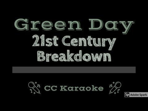 Green Day • 21st Century Breakdown (CC) [Karaoke Instrumental Lyrics]