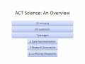 ACT Science Test Strategies and Concepts