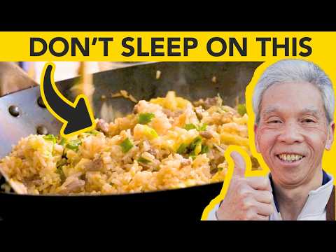 🤤 Your new favorite Fried Rice, guaranteed. (3 min prep! 牛肉炒飯)