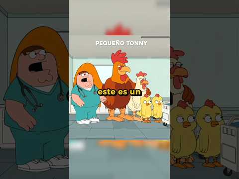 Peter contra el pollo gigante #padredefamilia