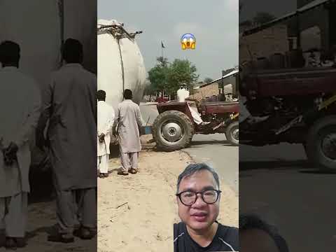 máy kéo kéo quá tải #automobile #farming #funny #comedy