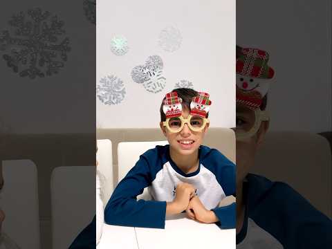 Ela yılbaşı gözlüğü yaptı #HolidaysWithYouTube #diy #yeniyıl