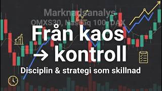 Från kaos till kontroll – Disciplin & strategi gör skillnaden (Nasdaq, OMXS30)