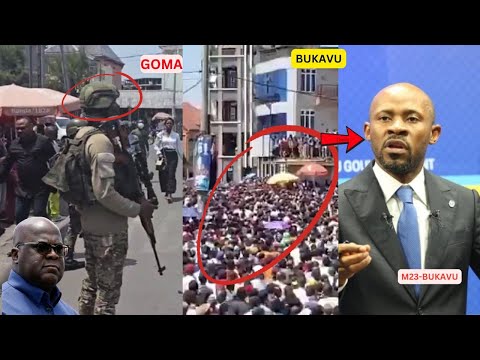 VIDEO🚨 Tshisekedi Yahunze ''Muyaya" GOMA- BUKAVU M23 Izanye Ikoranabuhanga Ribarura Abaturage Bose🚨