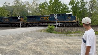 TRAIN TRACKERS -  # 44   - CHASING CSX FREIGHT TRAINS